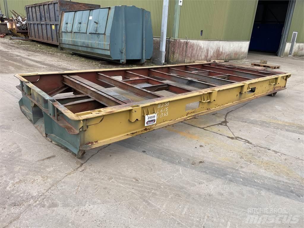  Maft trailer 20ft - 25 ton Tieflader-Auflieger