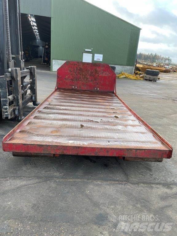  Maskintrailer med wirehejs Tieflader-Auflieger