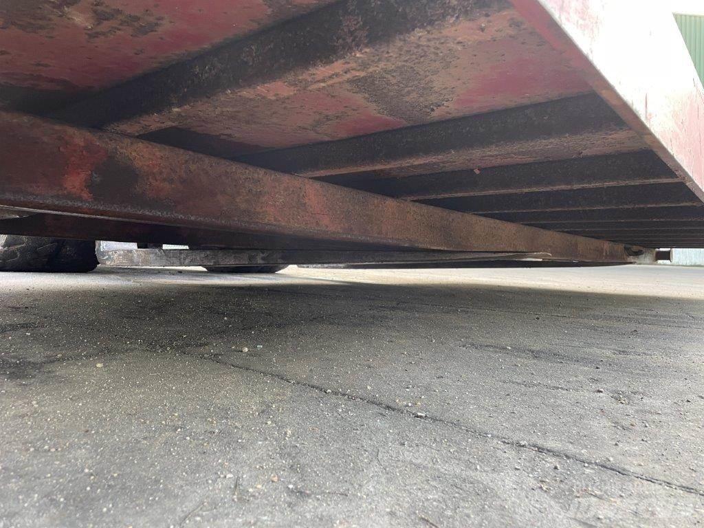  Maskintrailer med wirehejs Tieflader-Auflieger