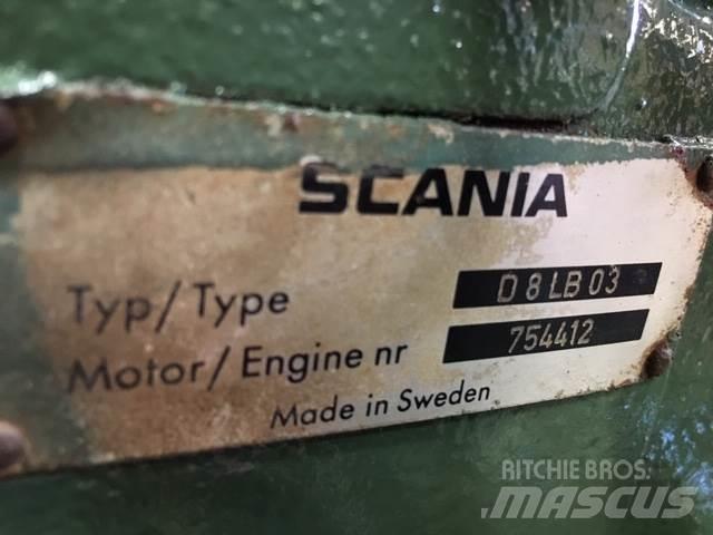 Scania D8LB03 motor Motoren