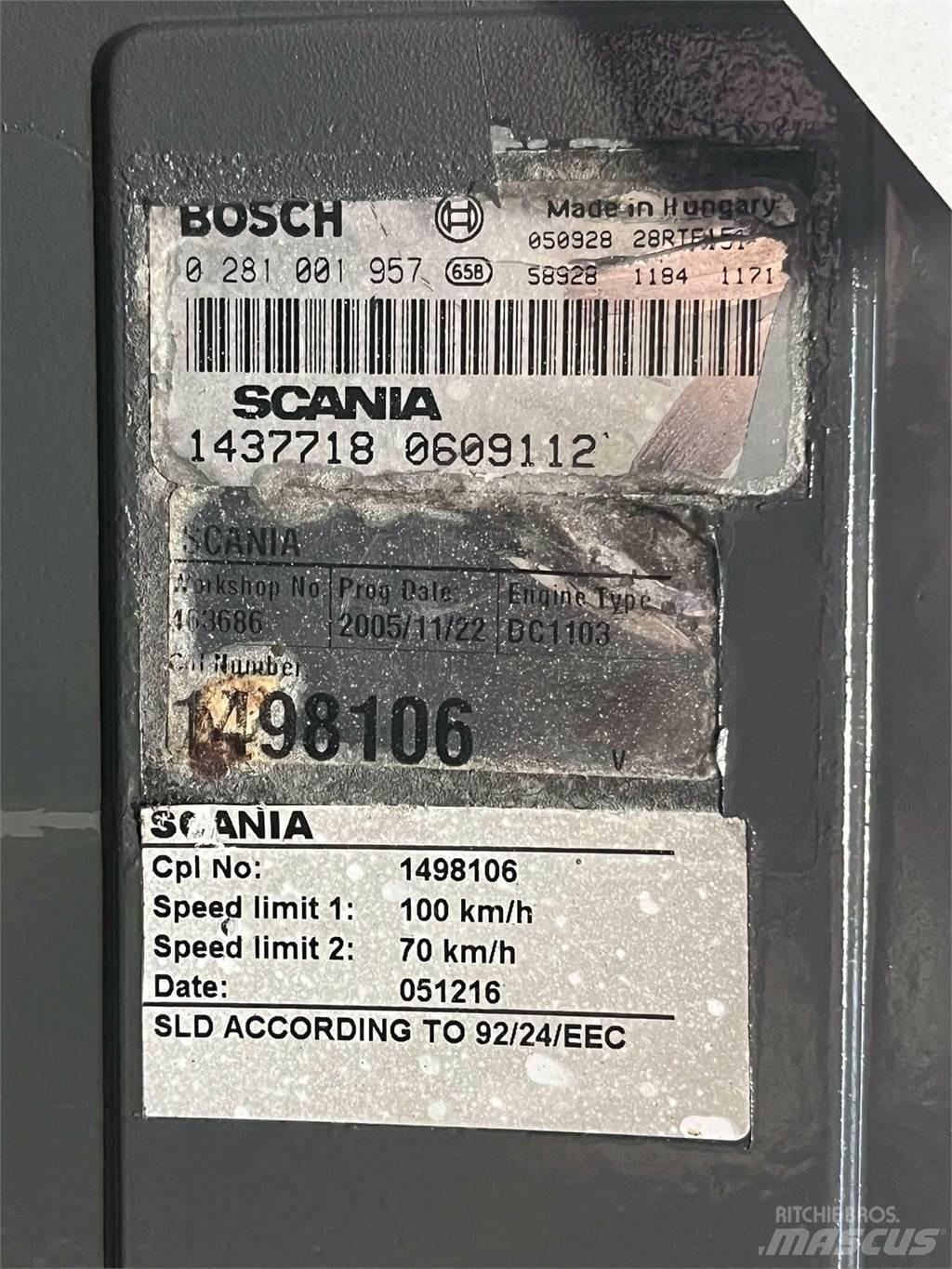 Scania DC11 03 B02 motor Motoren