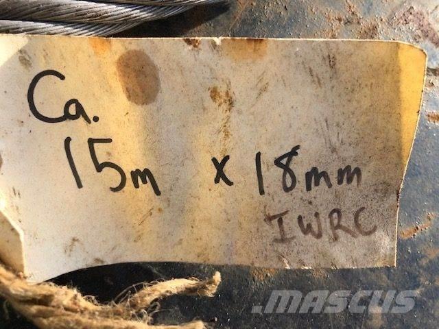  Stålwire Ø18 mm Kran-Teile und Zubehör