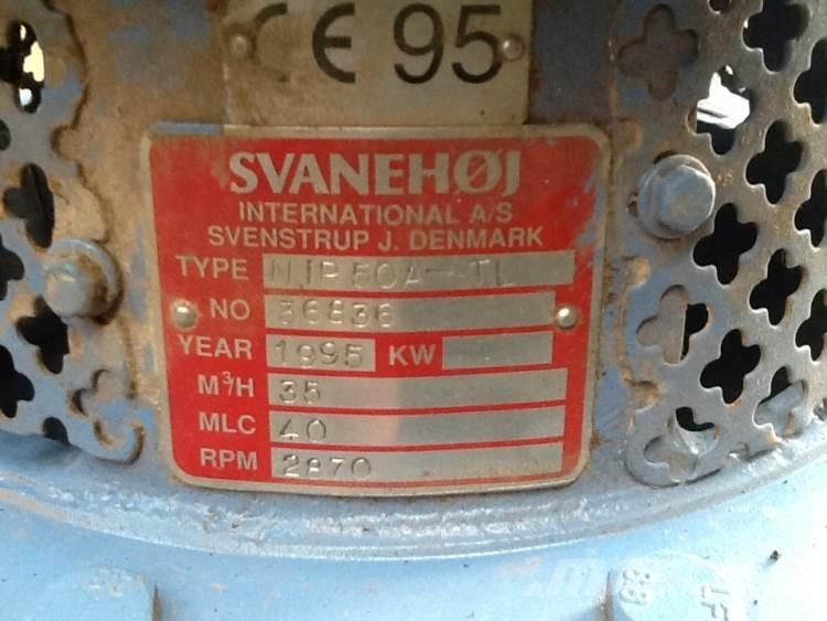  Svanehøj NP 50A-TL pumpe Wasserpumpen