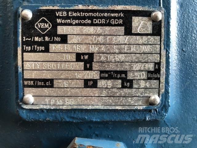 VEB kølekompressor - 4 cyl. Kompressoren