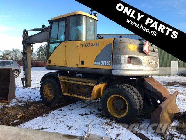 Volvo EW160 til ophug Raupenbagger