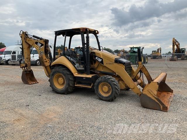 CAT 416F Baggerlader