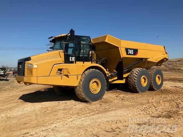 CAT 745 Dumper - Knickgelenk