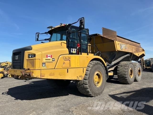 CAT 745 Dumper - Knickgelenk