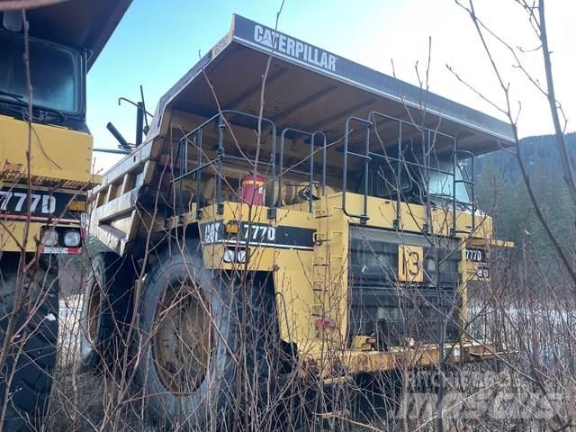 CAT 777D Dumper - Knickgelenk