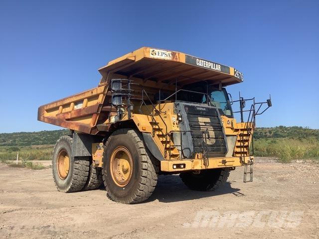 CAT 777F Dumper - Knickgelenk