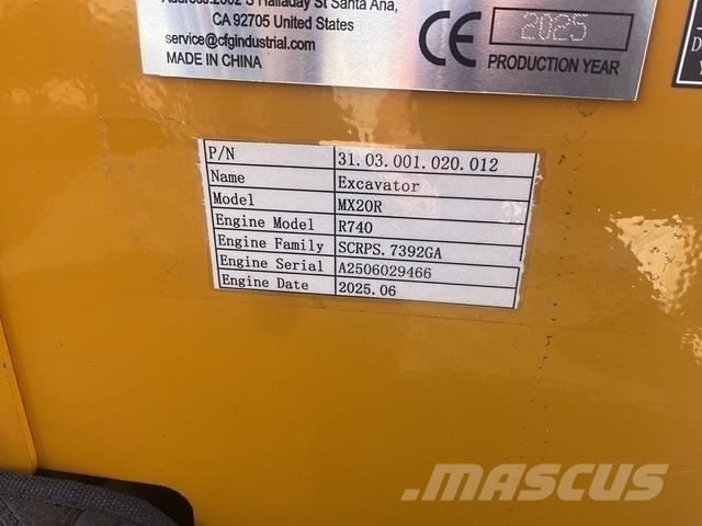 CFG MX20R Raupenbagger