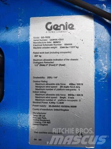 Genie GS1932 Scheren-Arbeitsbühnen