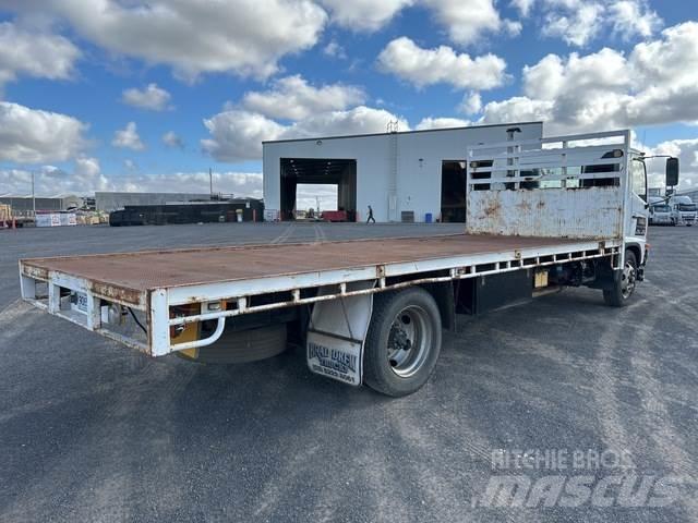 Hino 6D1J Pritschenwagen/Pritschenwagen mit Seitenklappe
