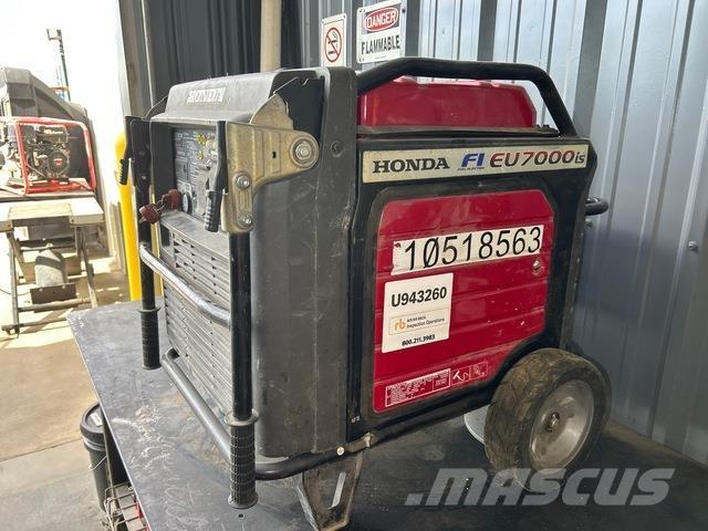 Honda EU7000is Mobile Energiespeicher