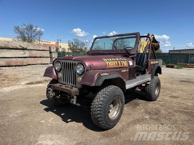 Jeep CJ7 Oberflächenbohrgeräte