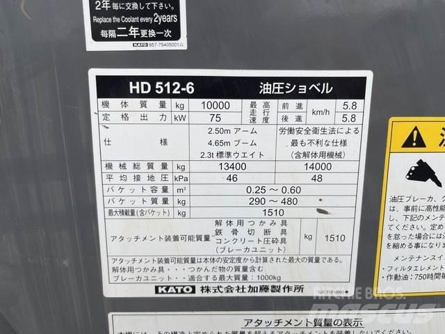 Kato HD512-6 Raupenbagger