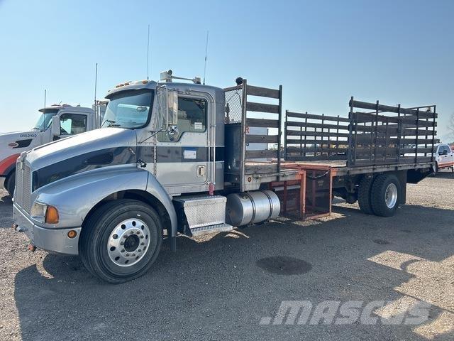 Kenworth T-300 Pritschenwagen/Pritschenwagen mit Seitenklappe