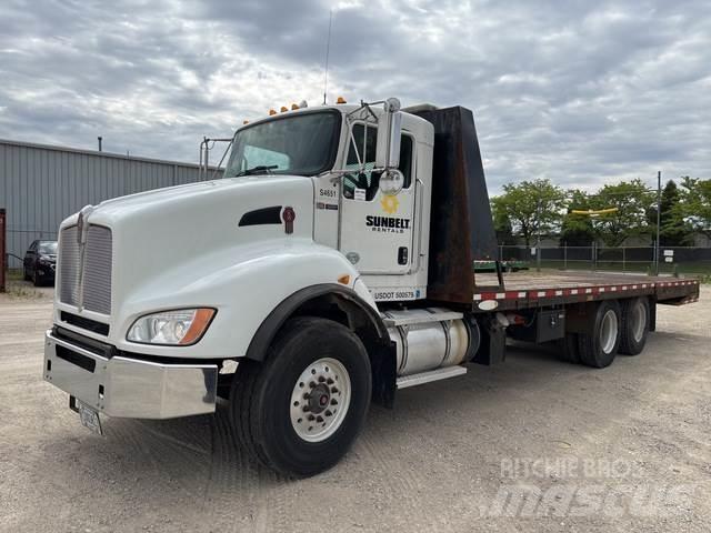 Kenworth T440 Pritschenwagen/Pritschenwagen mit Seitenklappe