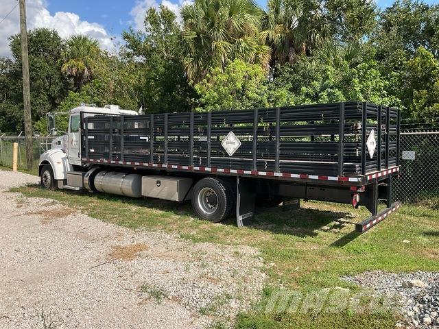 Peterbilt 337 Pritschenwagen/Pritschenwagen mit Seitenklappe