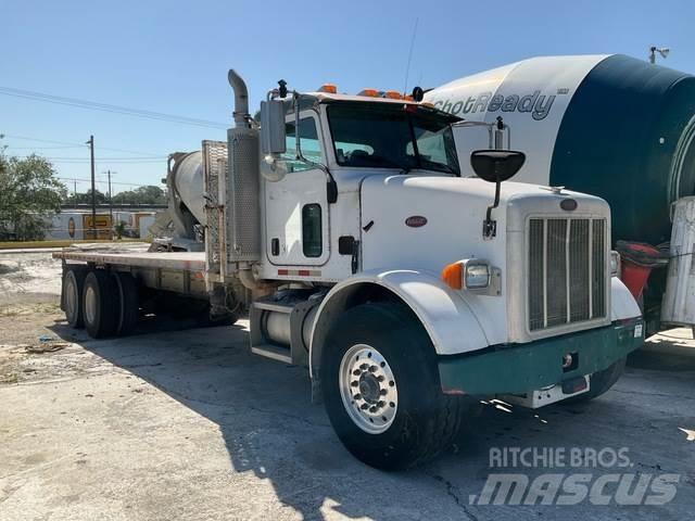 Peterbilt 357 Pritschenwagen/Pritschenwagen mit Seitenklappe