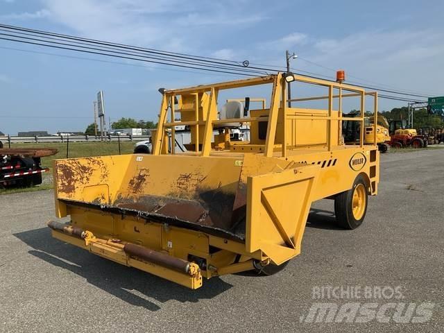 Weiler W330 Asphalt Maschinen Zubehör