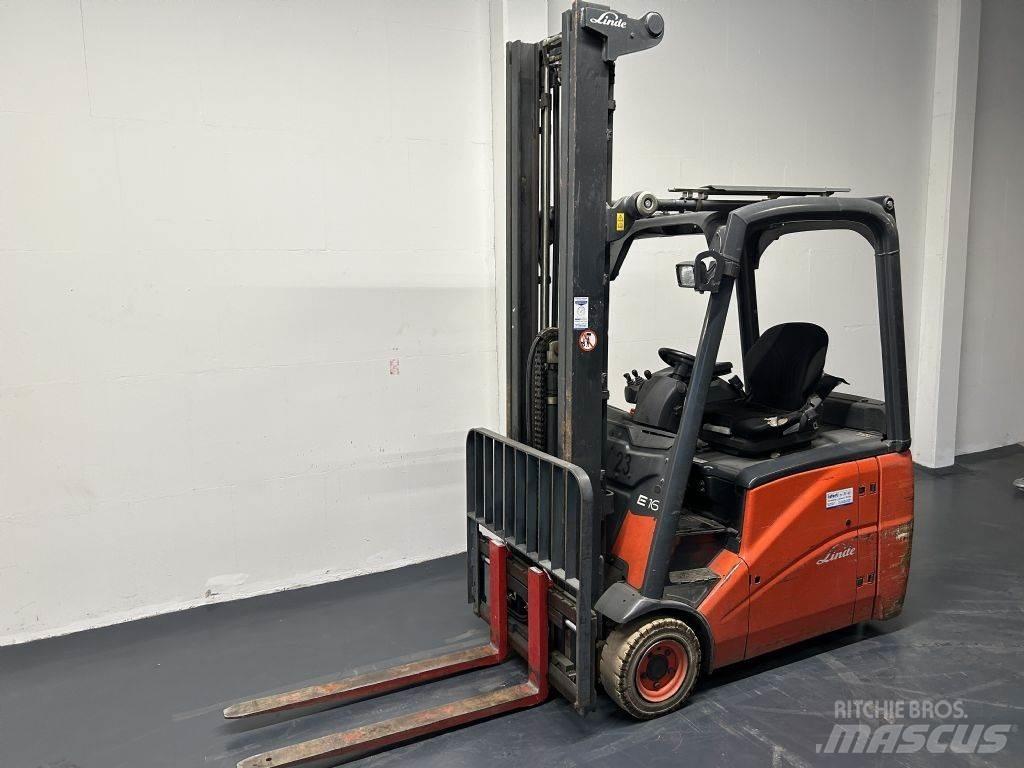 Linde E16H-01 Elektrische heftrucks