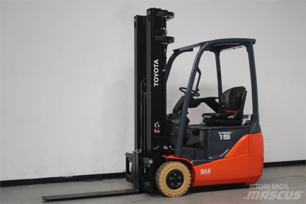 Toyota 8FBE15T Elektrische heftrucks