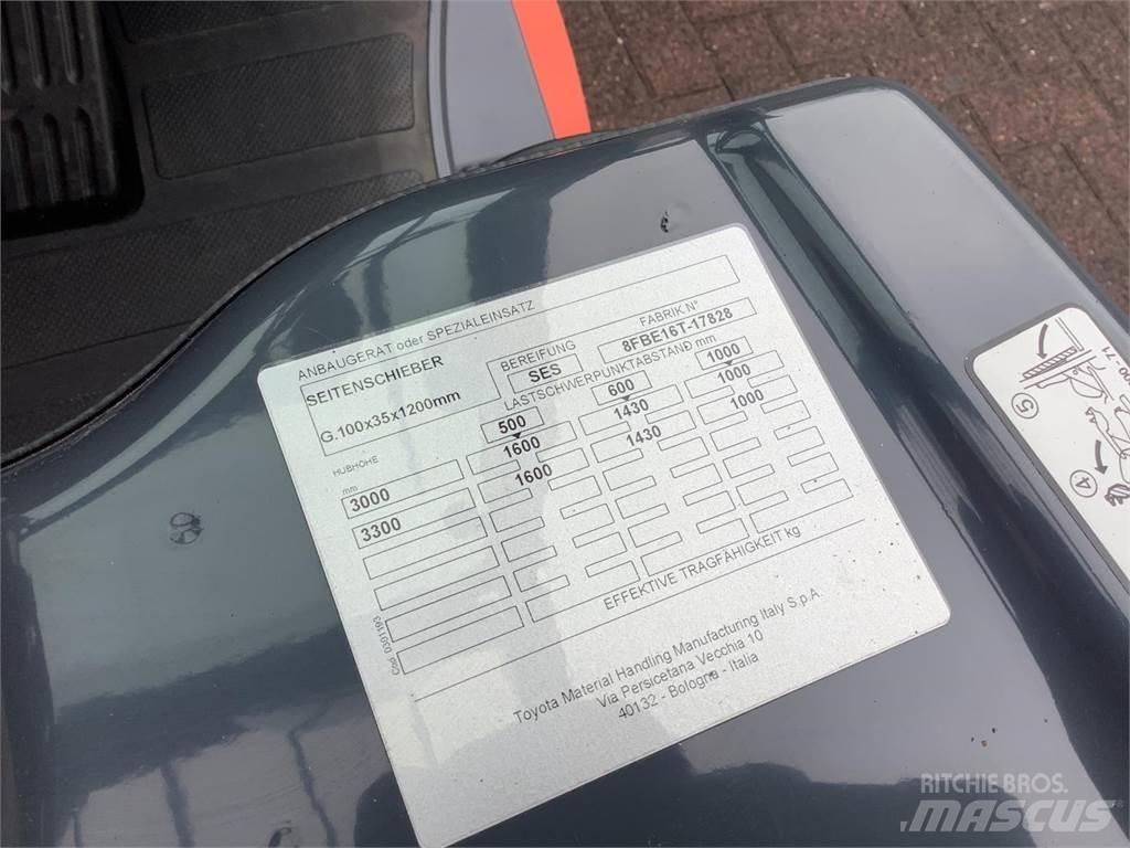 Toyota 8FBE16T Elektrische heftrucks