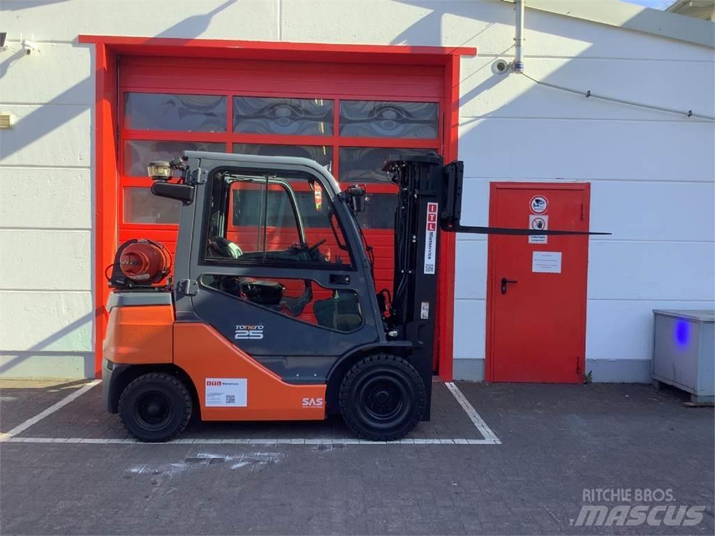Toyota 8FGF25 LPG heftrucks