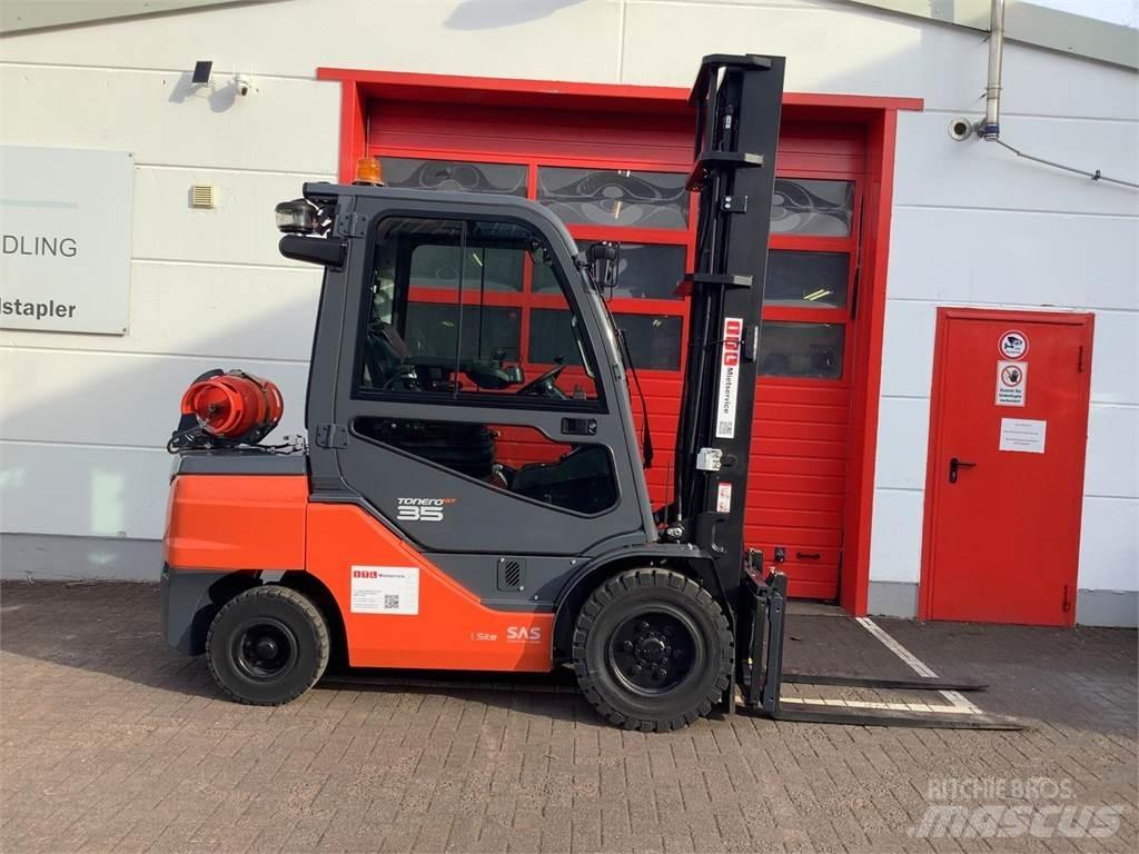 Toyota 8FGJ35F LPG heftrucks