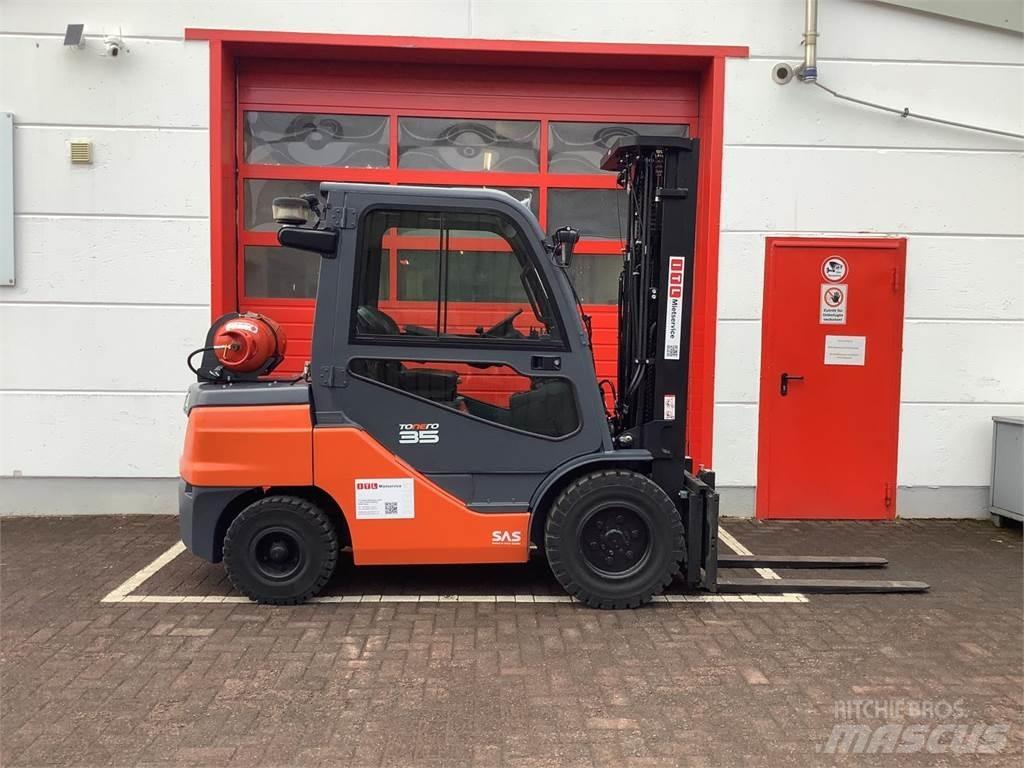 Toyota 8FGJF35 LPG heftrucks