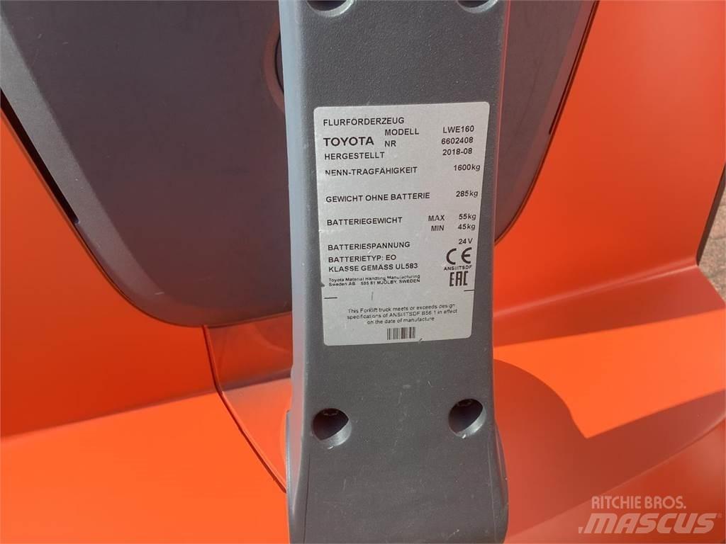 Toyota LWE160 Niedergabelstapler