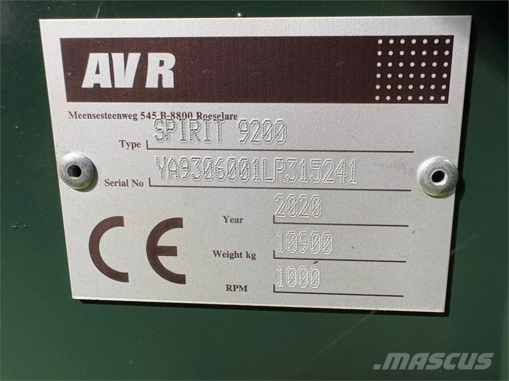 AVR SPIRIT 9200 Aardappelrooiers