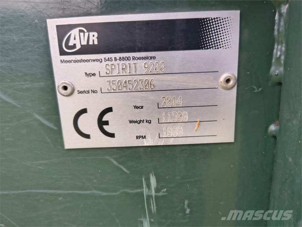 AVR SPIRIT 9200 Aardappelrooiers