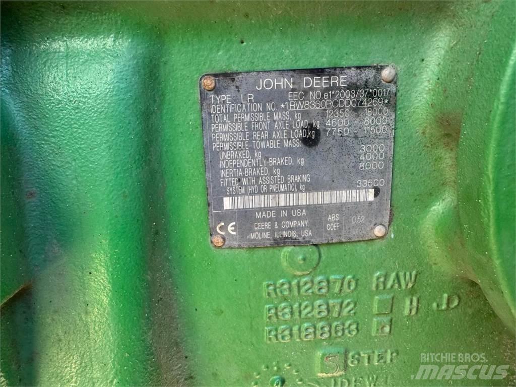 John Deere 8360R Traktoren