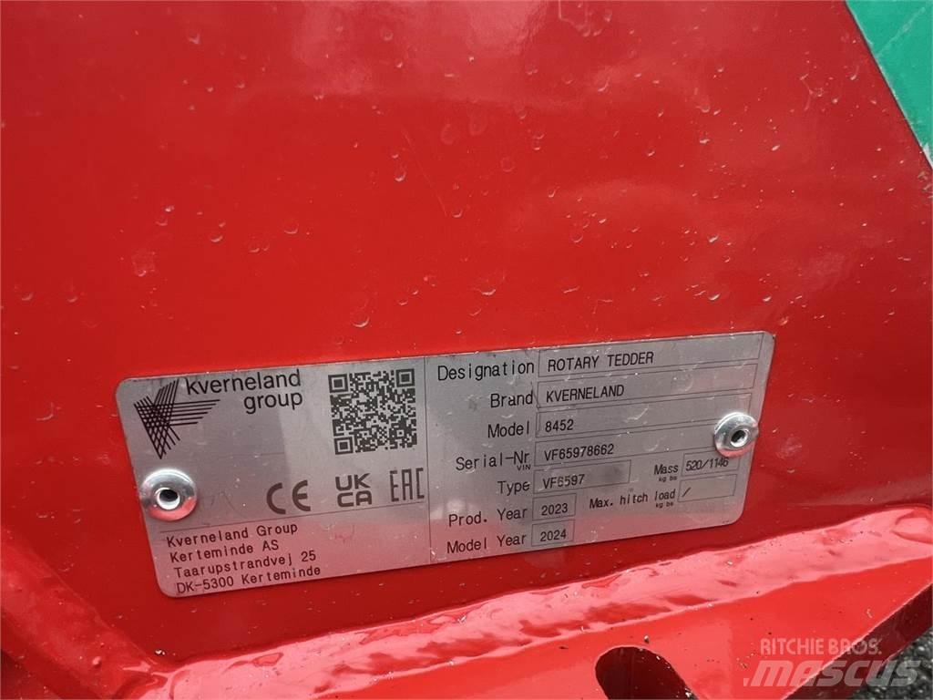 Kverneland 8452 Kreiselheuer/-wender