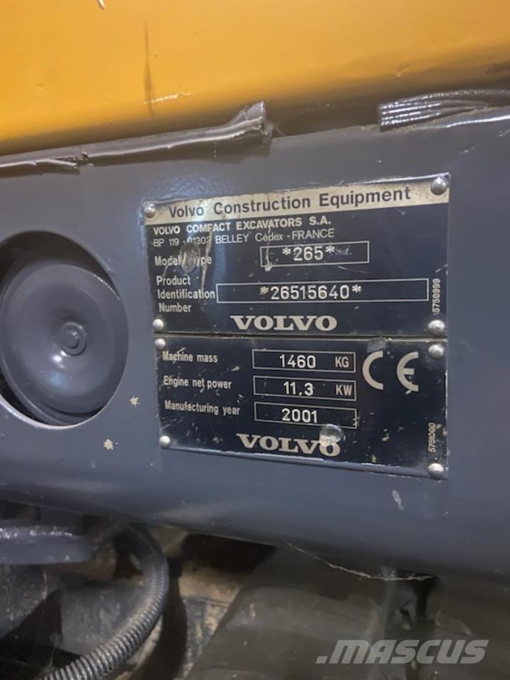 Volvo EC 15 Minibagger < 7t