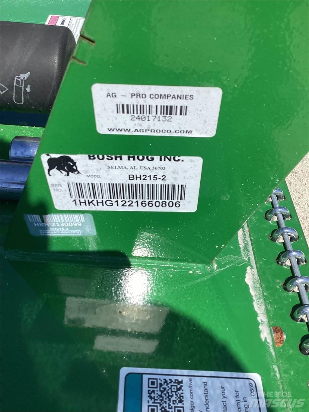 Bush Hog BH215 Ballenschredder, -schneider und -wickler