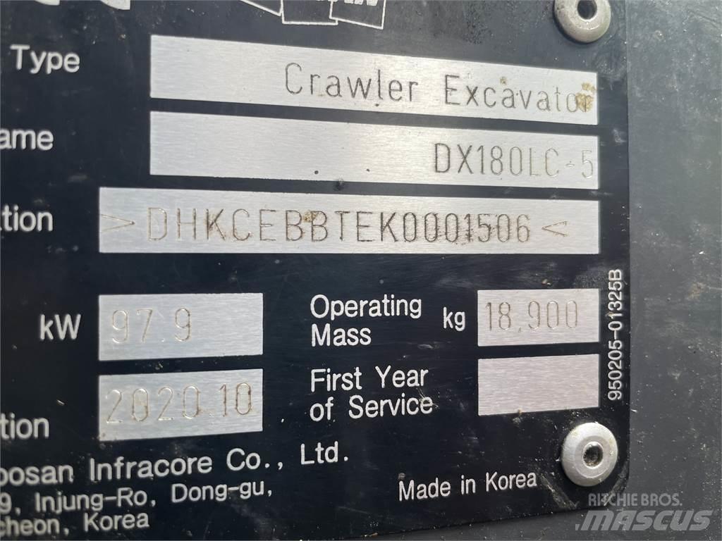 Doosan DX180LC Harvester