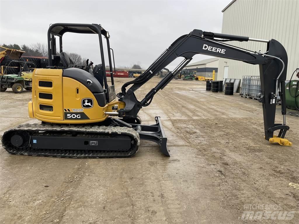 John Deere 50G Minibagger < 7t