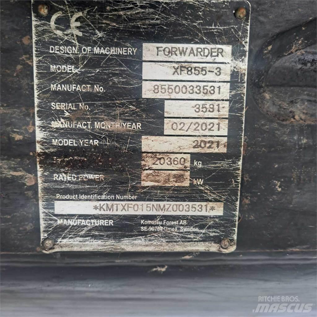 Komatsu 855 Forwarder