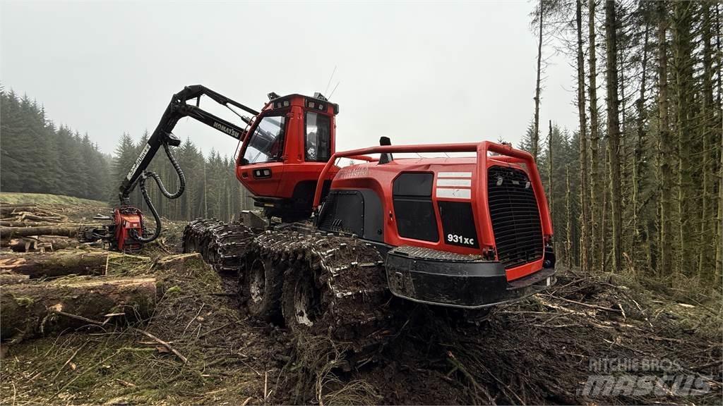 Komatsu 931XC Harvester