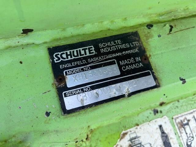 Schulte XH-1500 Ballenschredder, -schneider und -wickler
