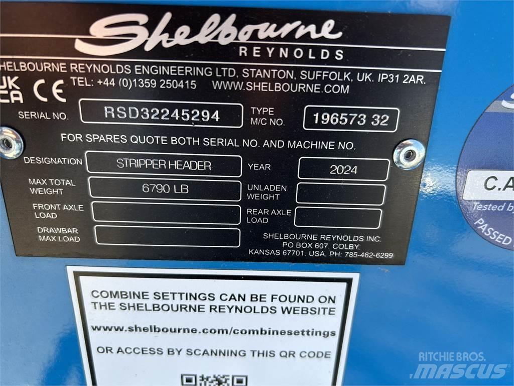 Shelbourne R32 Zubehör Mähdrescher