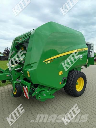 John Deere V451R Rundballenpressen