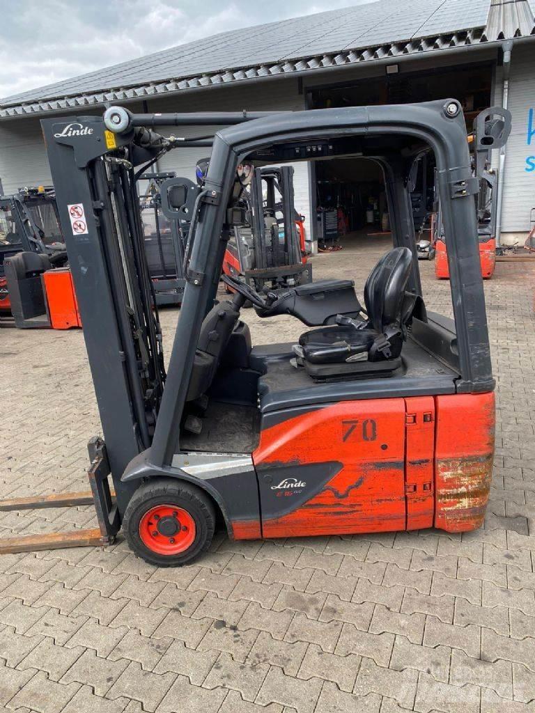 Linde E 16-02 Elektrische heftrucks