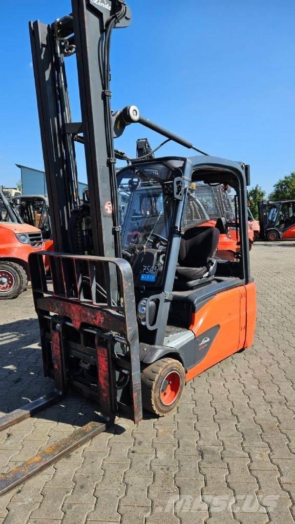 Linde E 18 L-02 Elektrische heftrucks