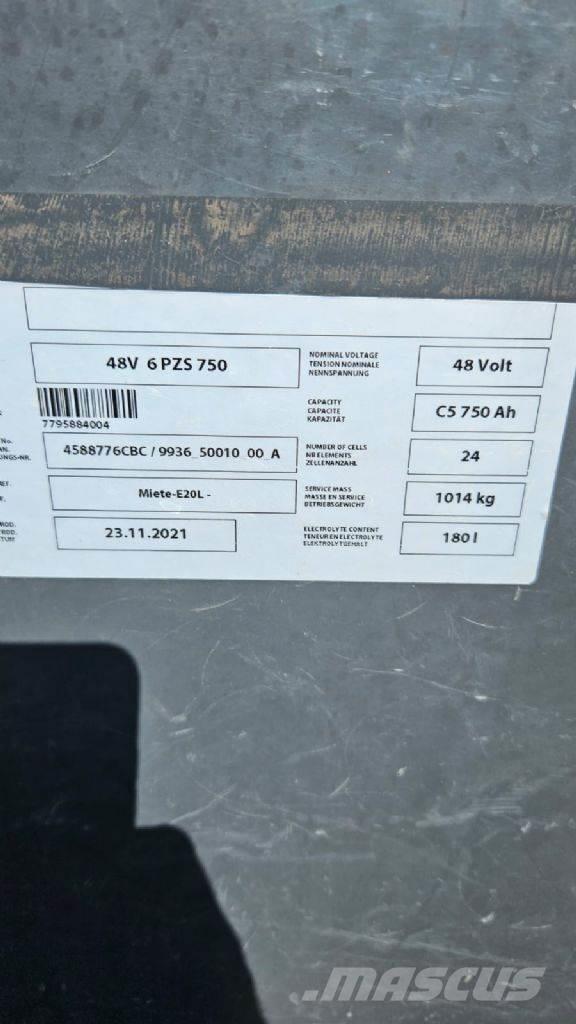 Linde E 18 L-02 Elektrische heftrucks