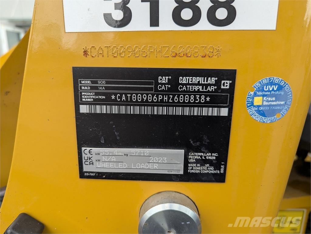 CAT 906 Radlader
