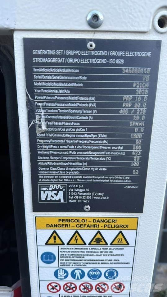 Visa P21CK Andere Generatoren